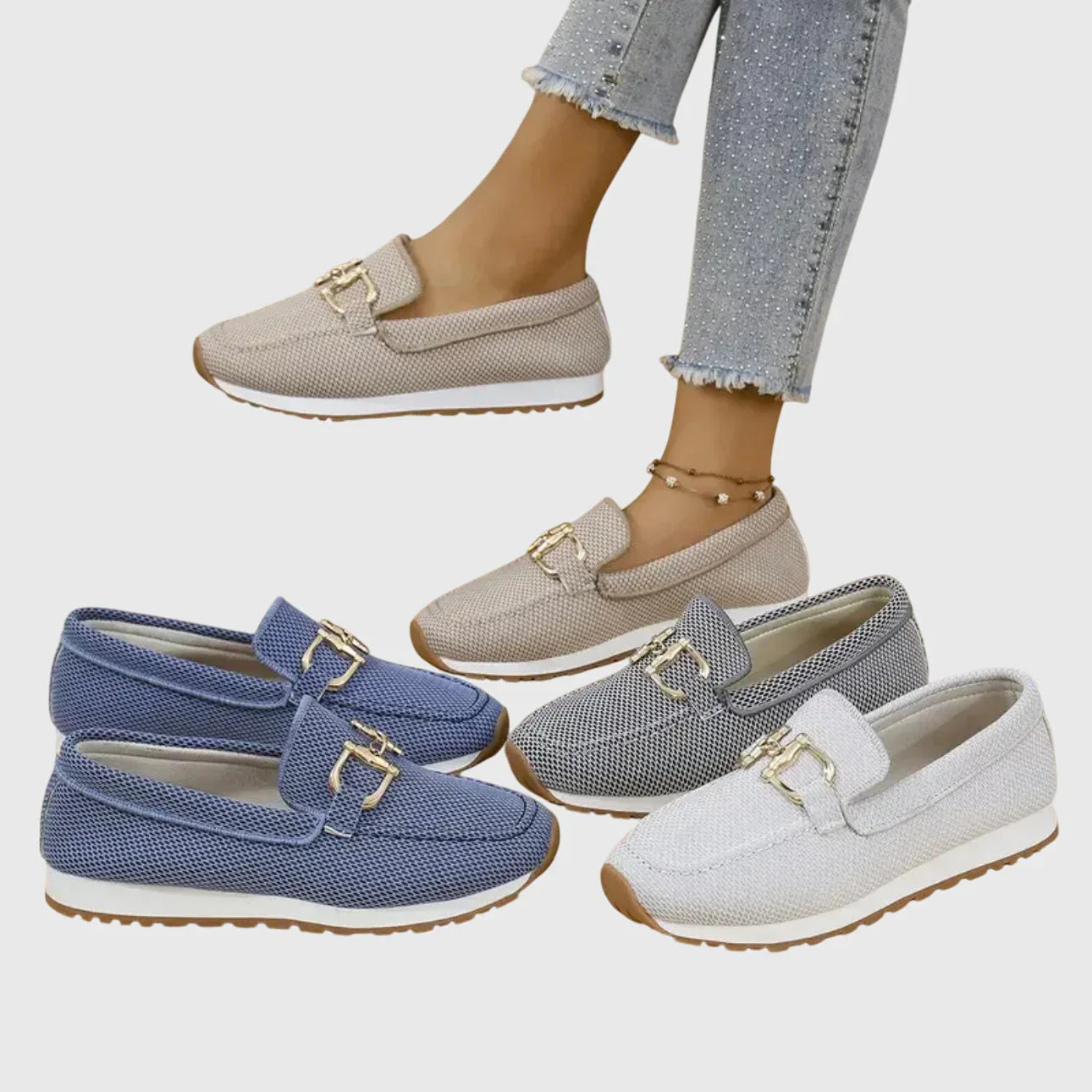 Chiara | Zapatillas deportivas tipo mocasín.