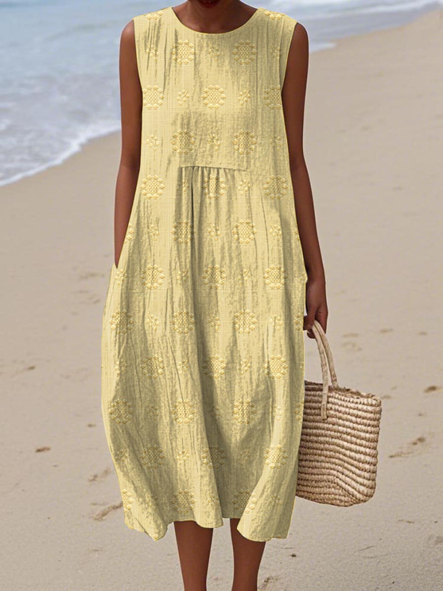 Vestido estampado brisa de verano