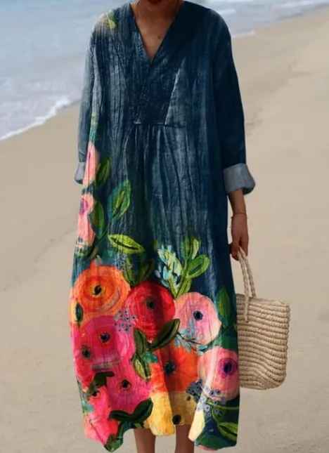 Vestido estampado brisa de verano