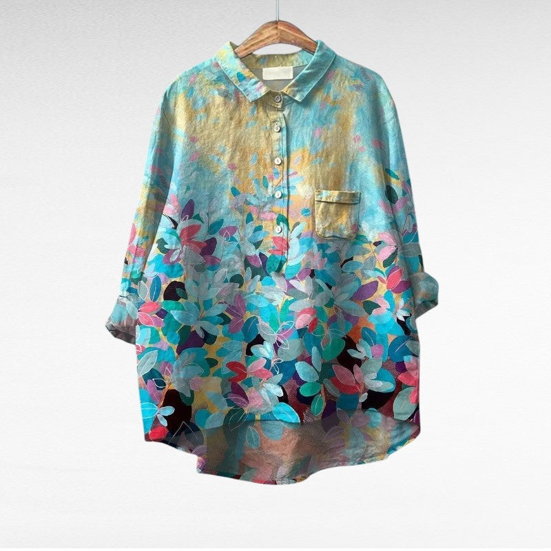 Mireva - Blusa vintage elegante