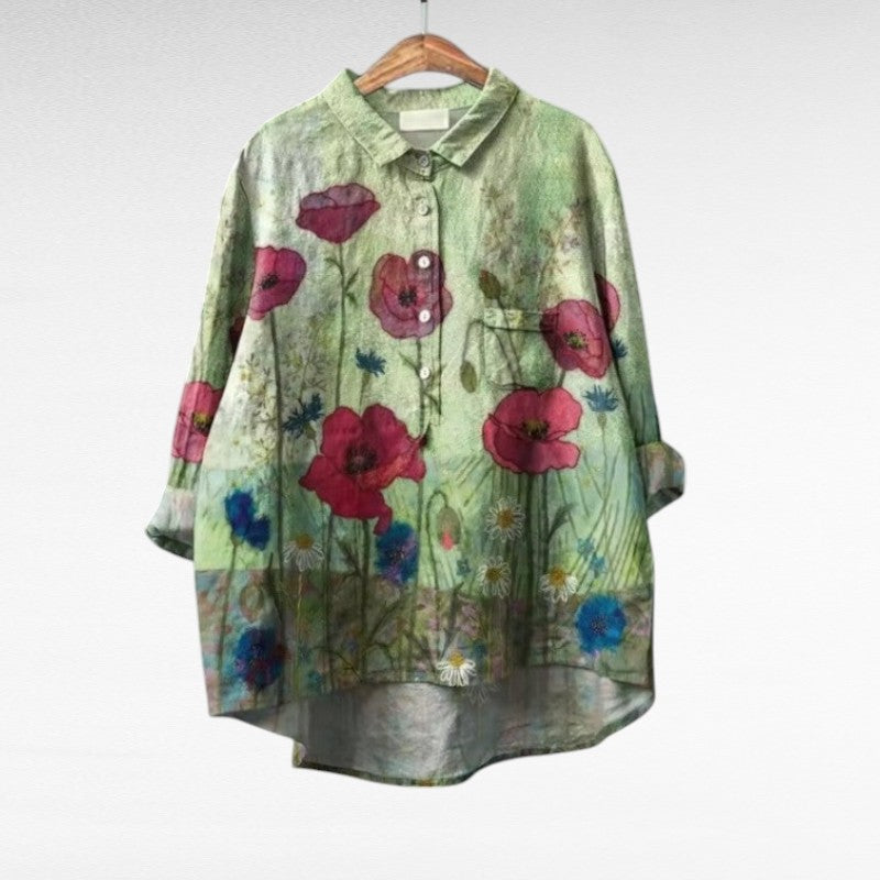 Mireva- Blusa vintage elegante