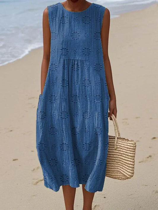 Vestido estampado brisa de verano