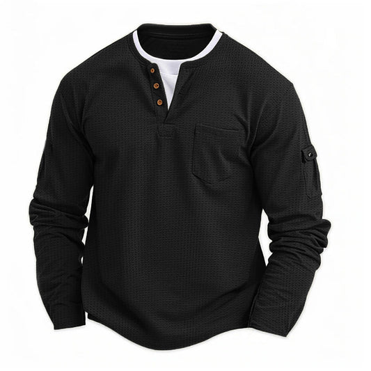 CAMISA MODERNA DE MANGAS LARGAS