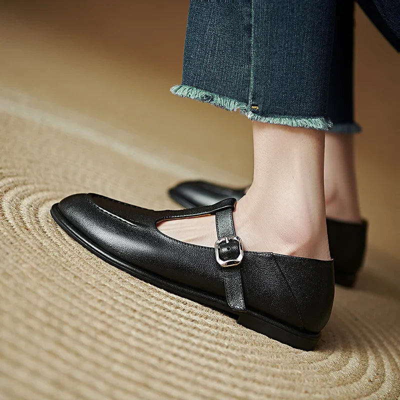 Lena | Zapatos de salón ortopédicos de tacón bajo