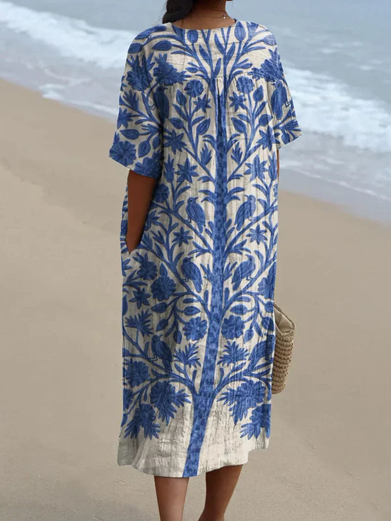 Vestido estampado brisa de verano