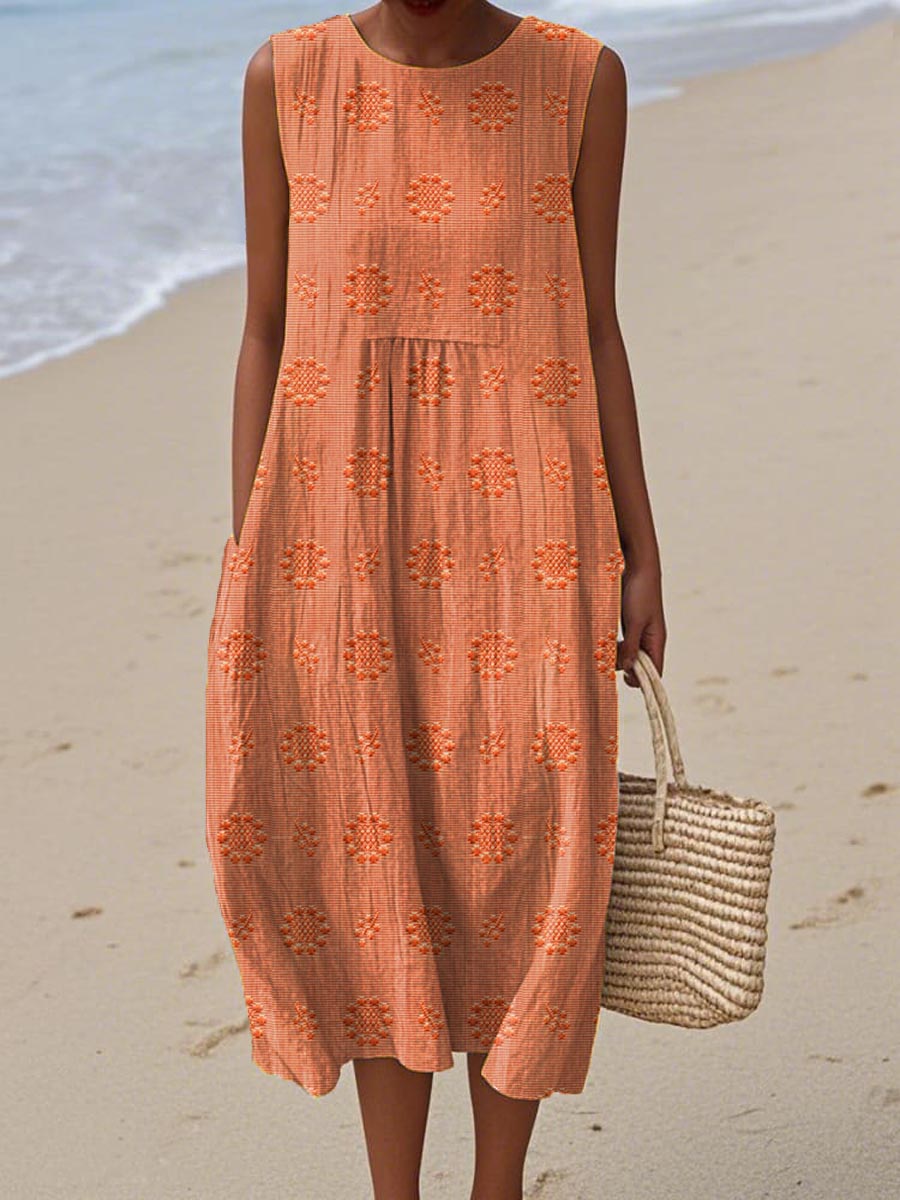 Vestido estampado brisa de verano