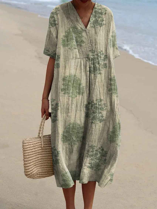 Vestido estampado brisa de verano