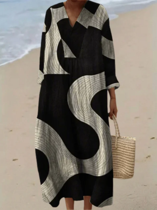 Vestido estampado brisa de verano