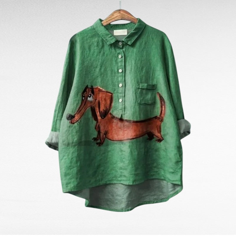 Mireva - Blusa Vintage Elegante