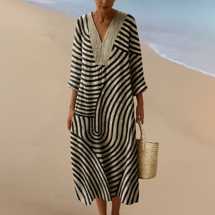 Fernanda™ | Vestido artístico de silueta fluida