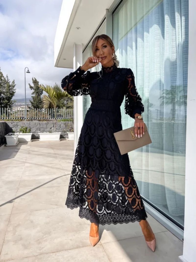 Noor | Vestido Romántico con Detalles Refinados