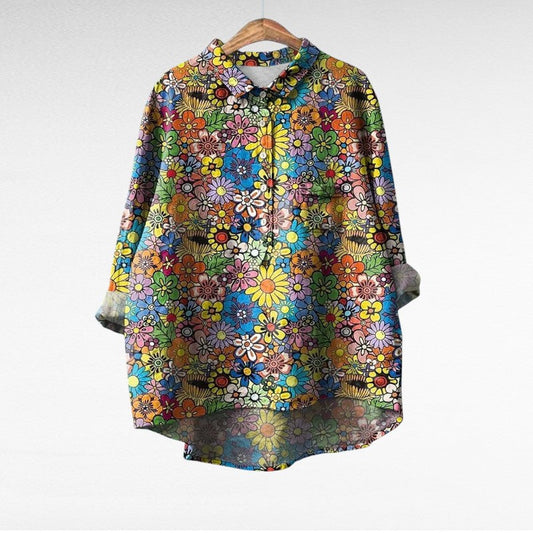 Mireva - Blusa Elegante Vintage