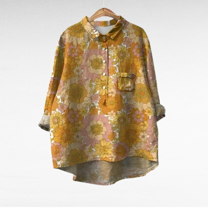 Mireva - Blusa Elegante Vintage