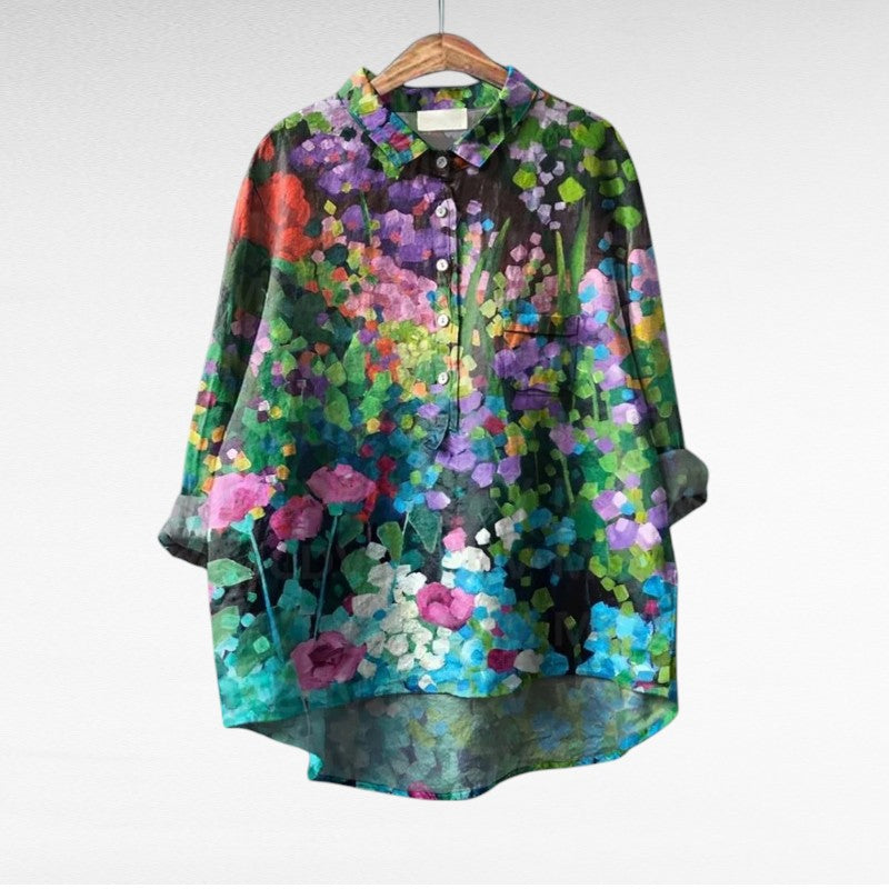 Mireva- Blusa Elegante Vintage