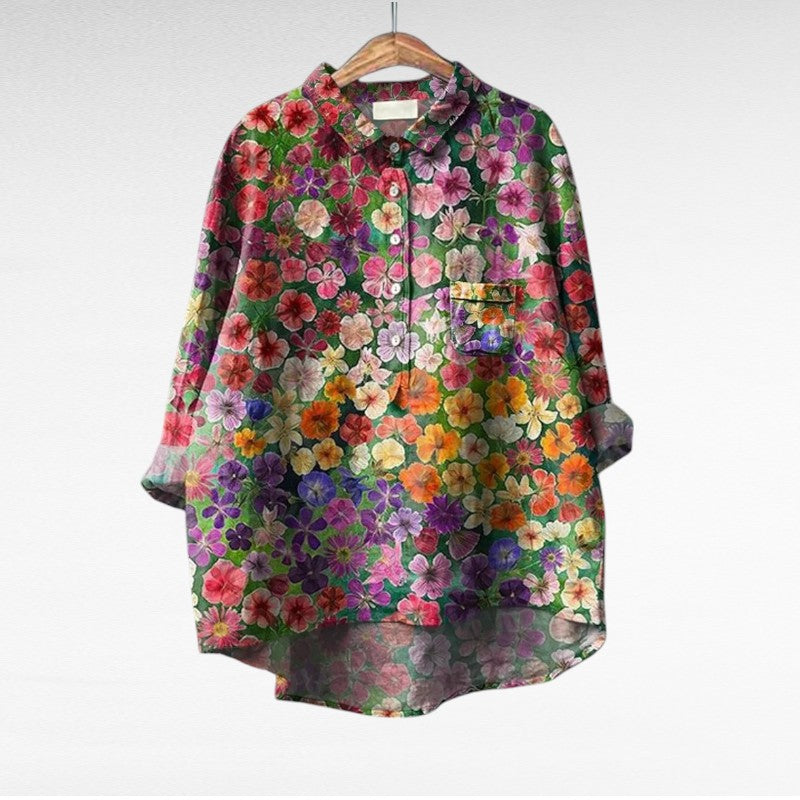 Mireva- Blusa Elegante Vintage