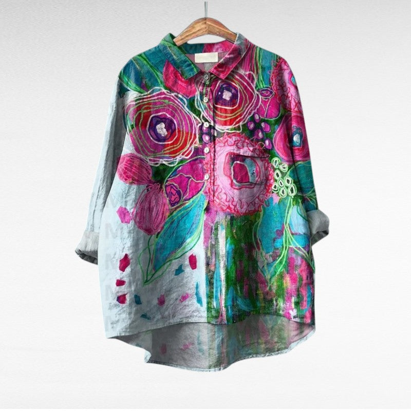 Mireva- Blusa Elegante Vintage