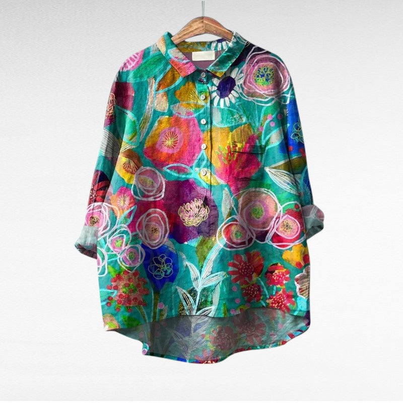 Mireva- Blusa Elegante Vintage
