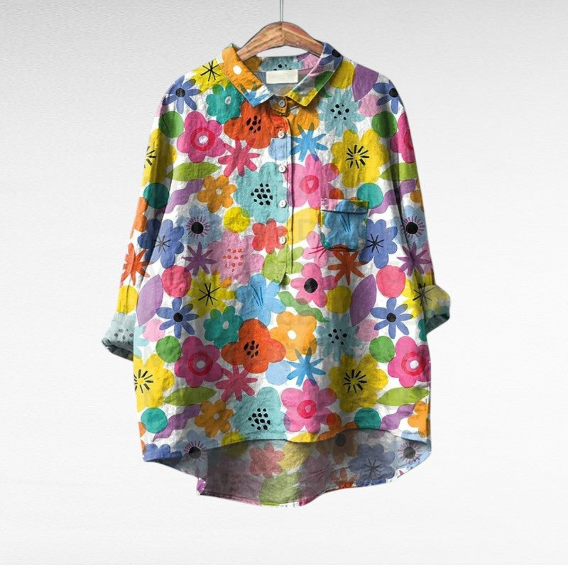 Mireva- Blusa Elegante Vintage