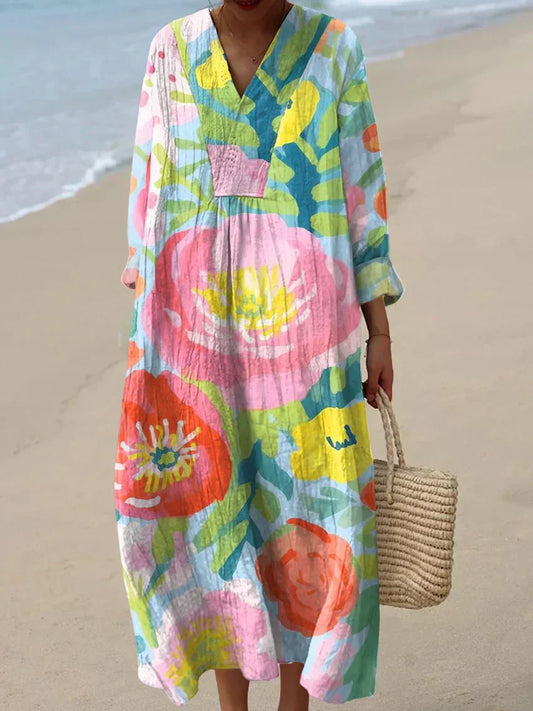 Vestido estampado brisa de verano