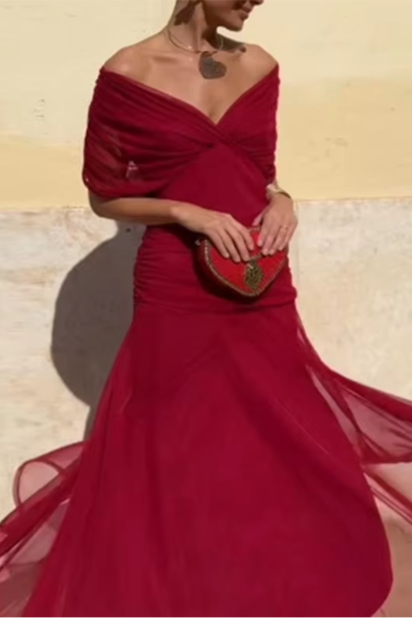 ANA | VESTIDO MAXI PLEAT ELEGANTE