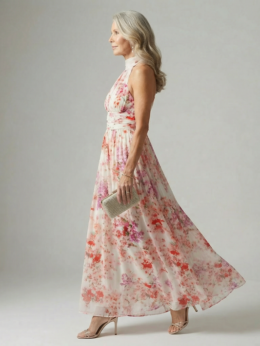 Violeta | Vestido maxi vaporoso