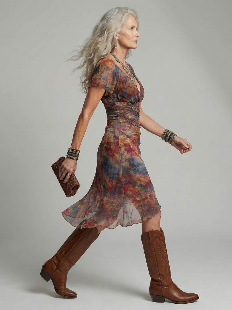 Camila | Vestido midi halter