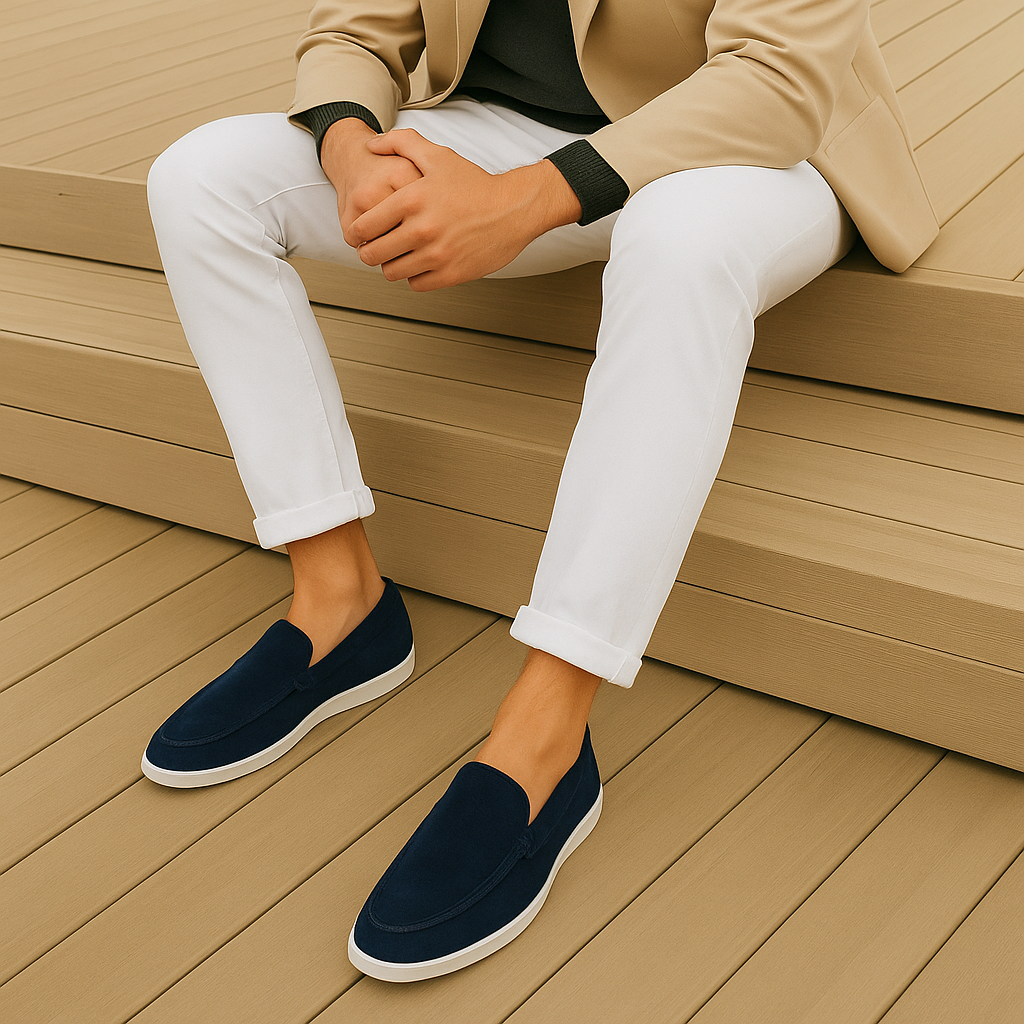 Alejandro Loafers elegantes de gamuza