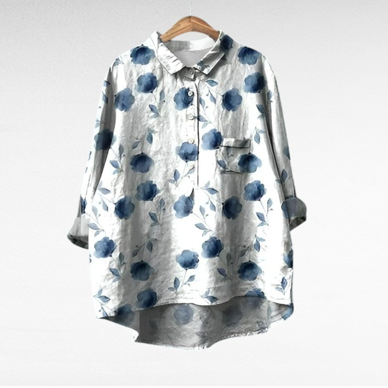 Mireva- Blusa Vintage Elegante