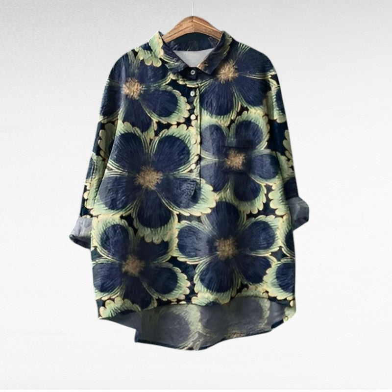 Mireva- Blusa Vintage Elegante