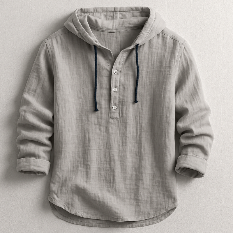 DUMONT | Camisa con capucha de algodón