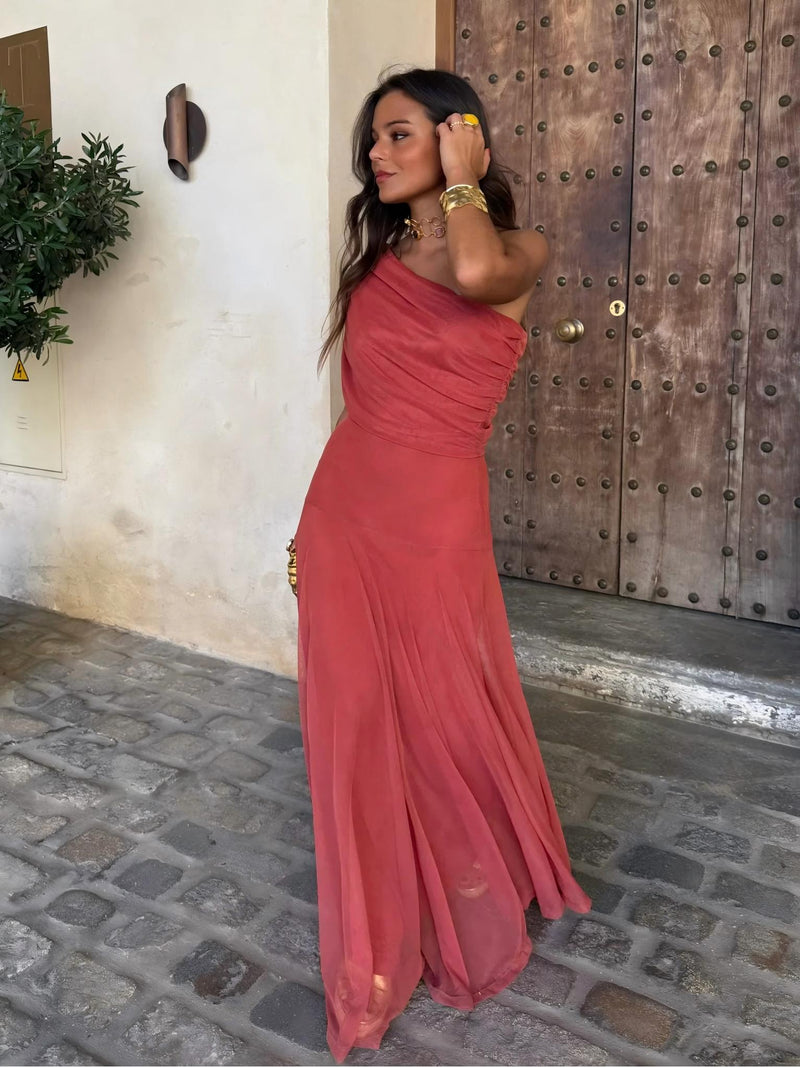 Camila | Vestido Maxi Elegante Mesh