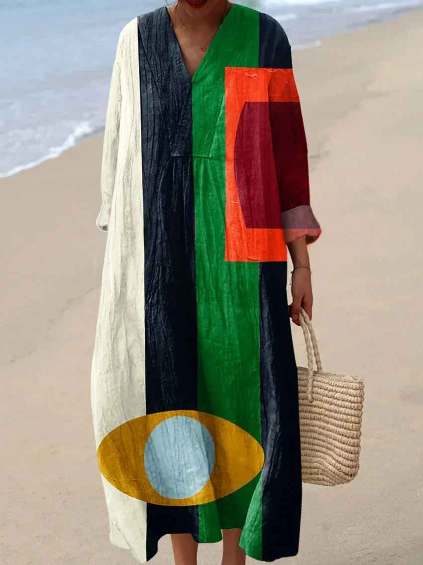 Vestido estampado brisa de verano