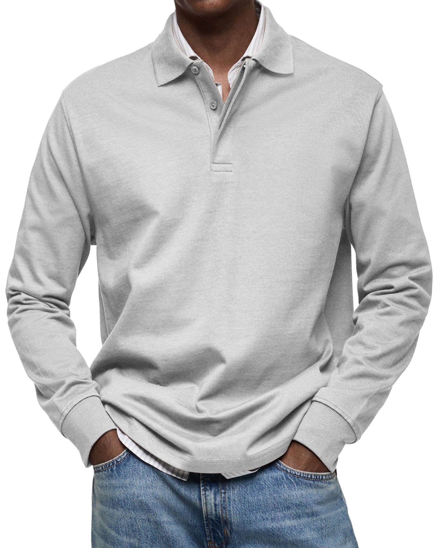 CARLO | Polo de manga larga lujoso