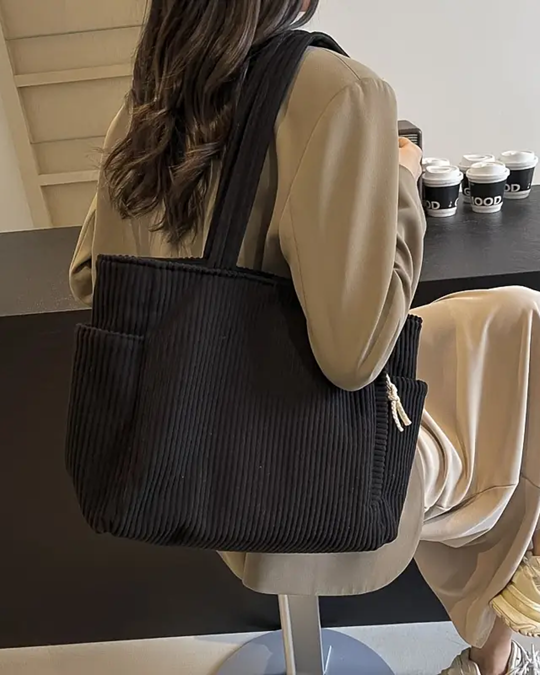 Damen Stylische Tragetasche | Geräumig