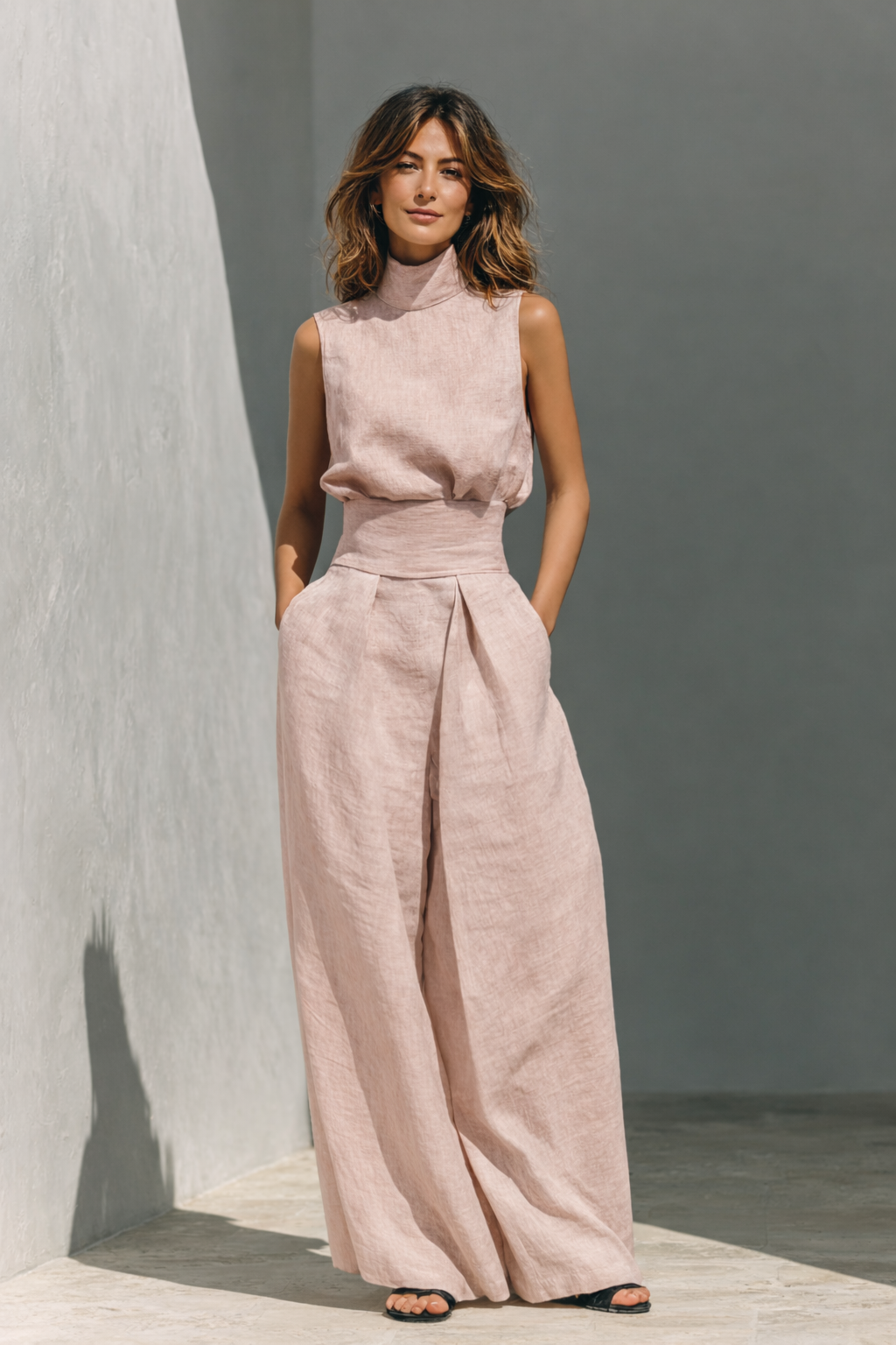 Boreal | Conjunto minimalista de Algodón y lino