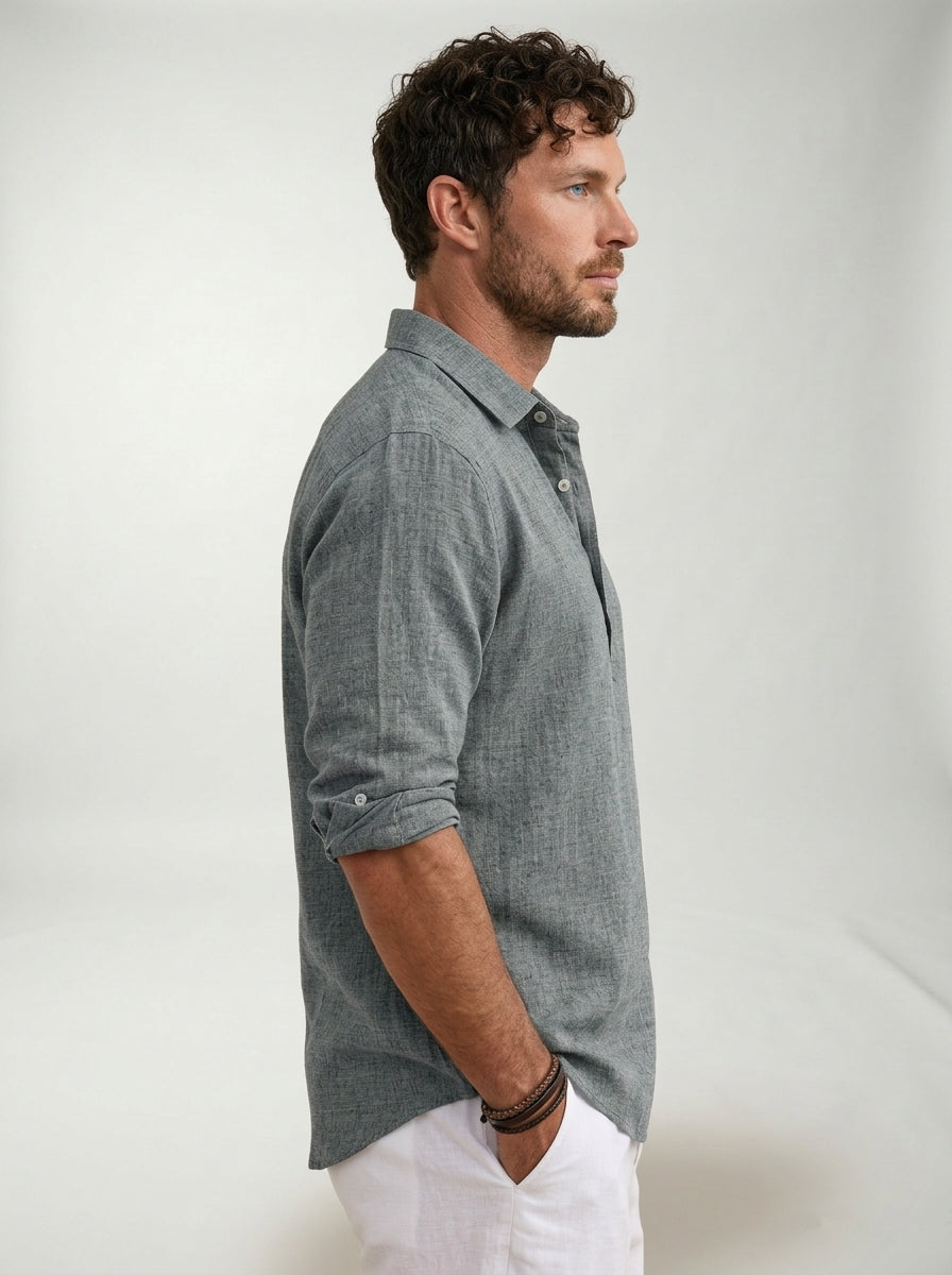 Camisa Lino Rosantos