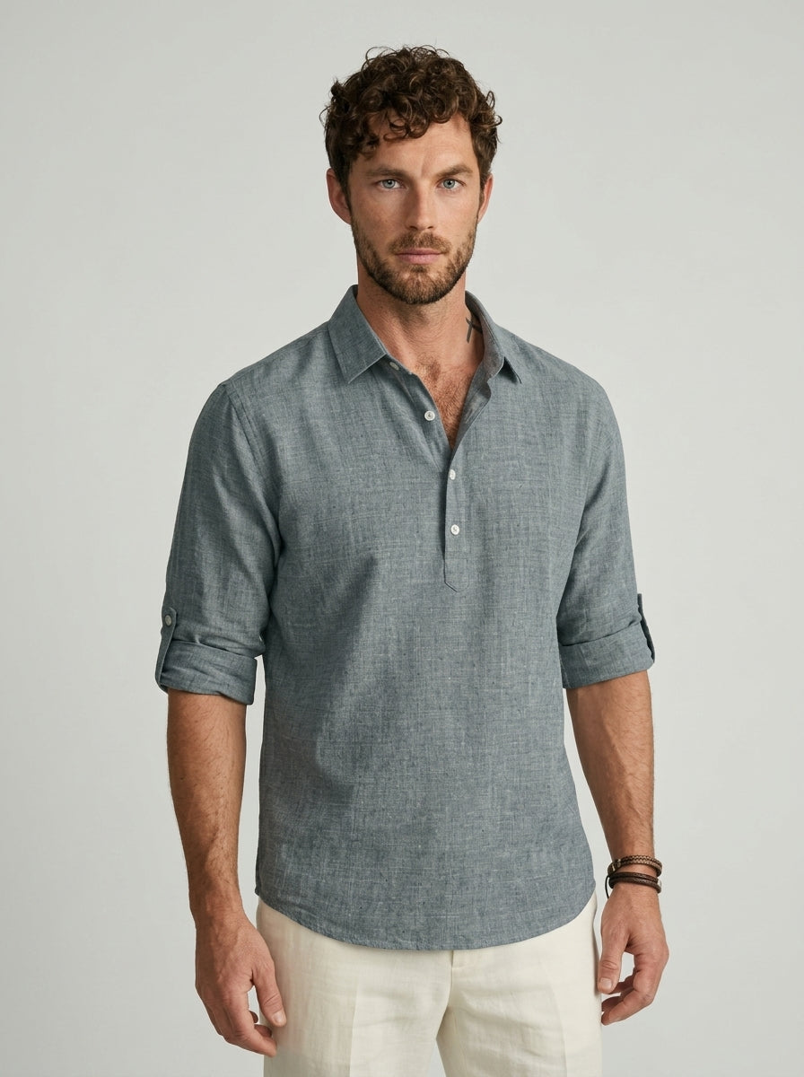 Camisa Lino Rosantos