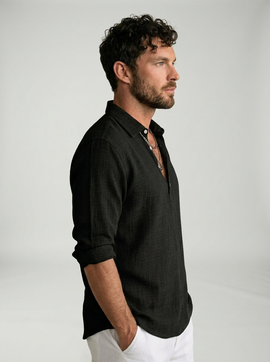 Camisa Lino Rosantos