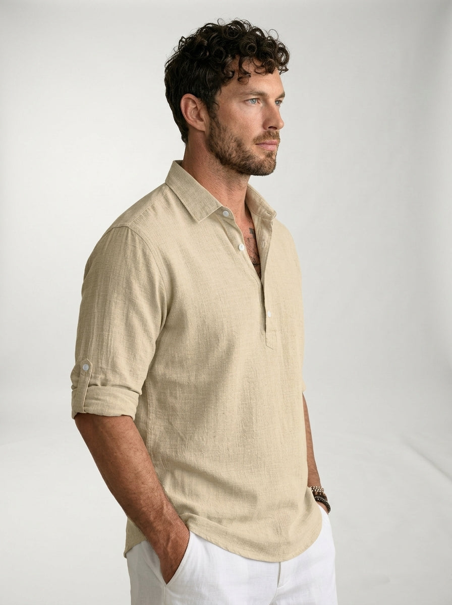 Camisa Lino Rosantos