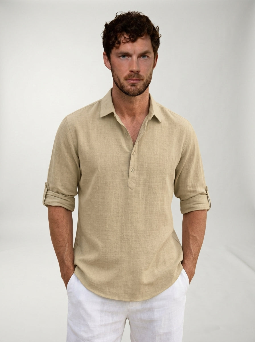 Camisa Lino Rosantos