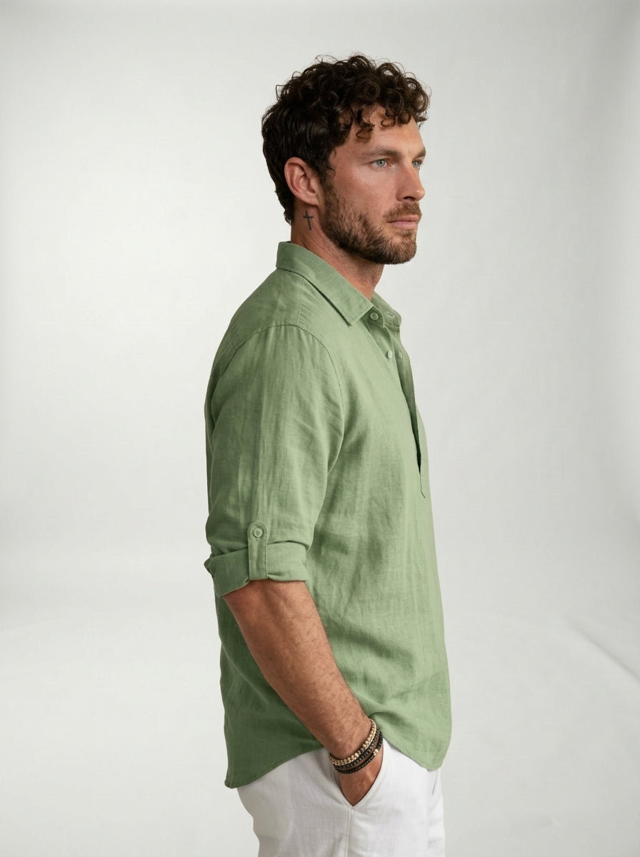 Camisa Lino Rosantos