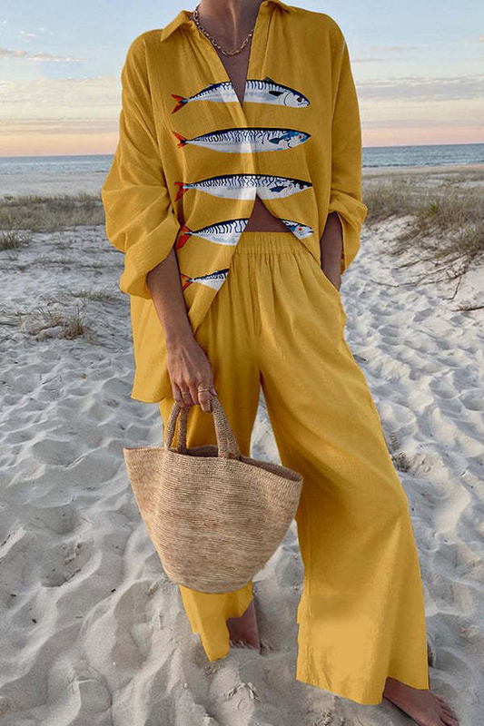 Claudine™ | Conjunto de mujer ligero y sofisticado para los días de verano
