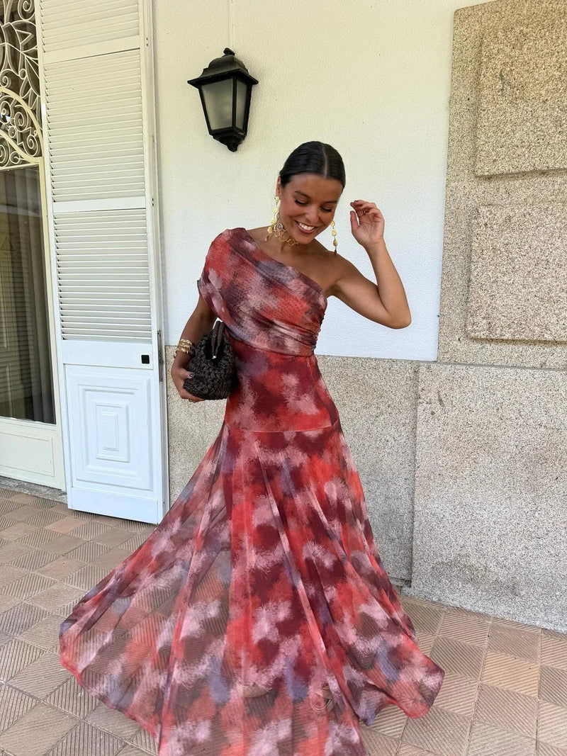 Camila | Vestido Maxi Elegante Mesh