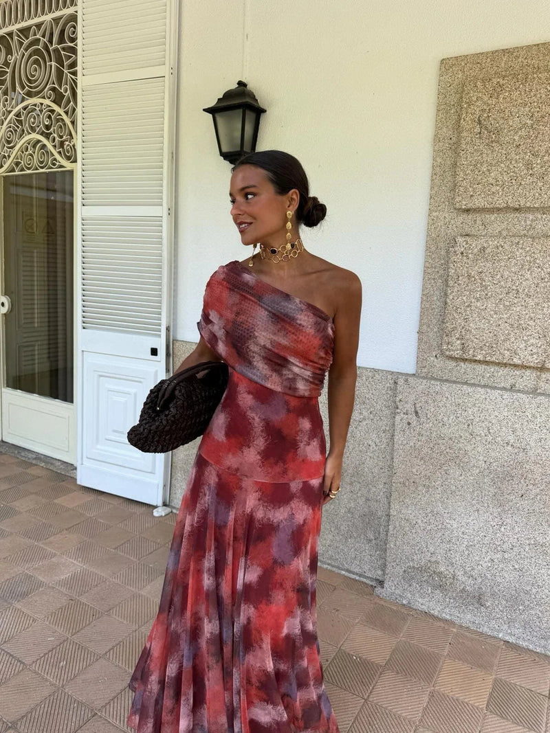 Camila | Vestido Maxi Elegante Mesh