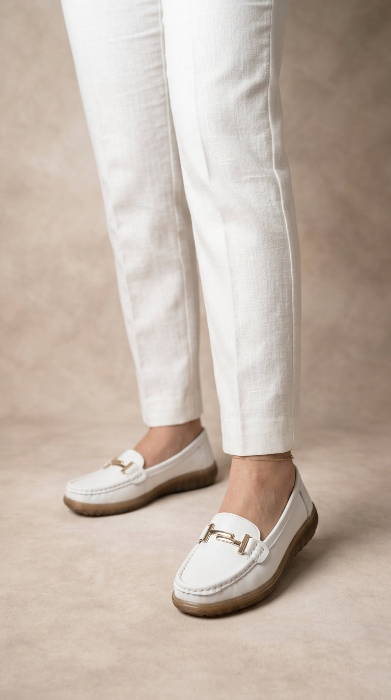 Lucía | Mocasines de piel genuina