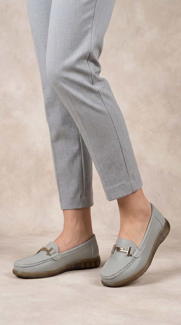 Lucía | Mocasines de piel genuina