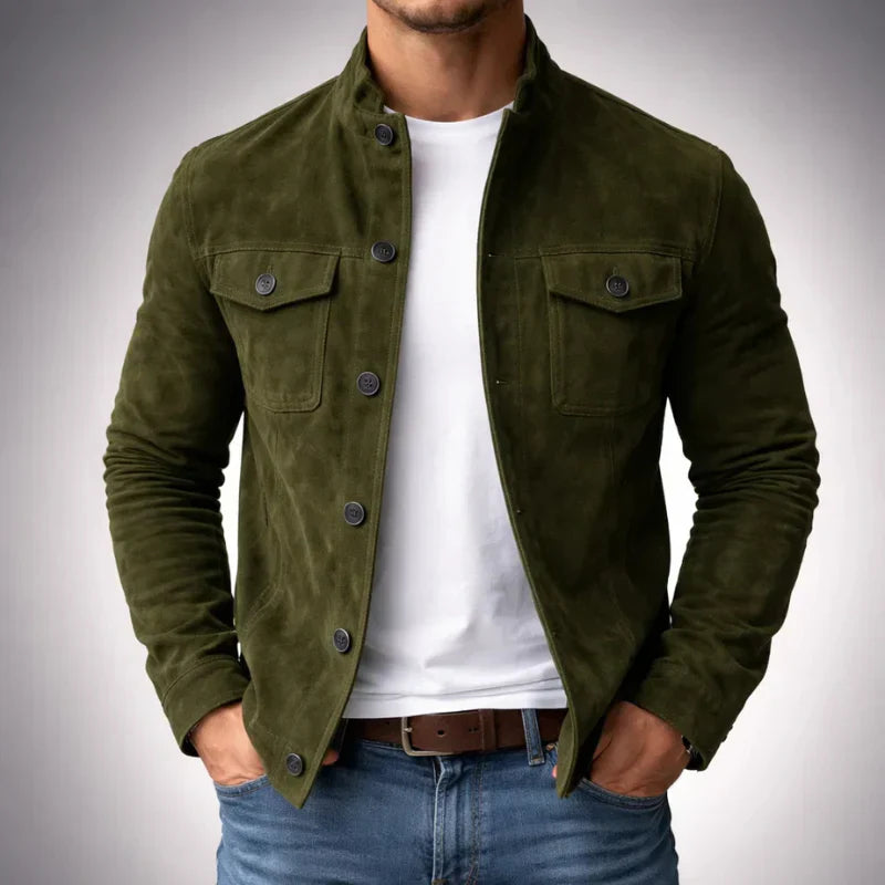 OLTRANO | CHAQUETA DE ANTE