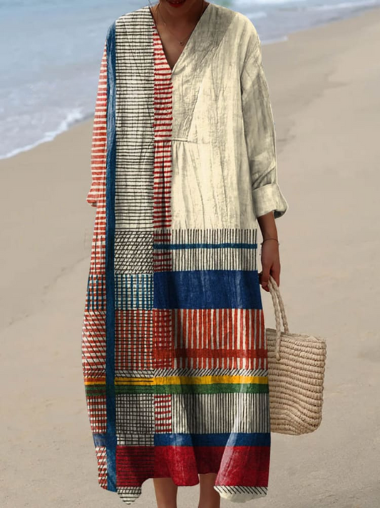 Vestido estampado brisa de verano