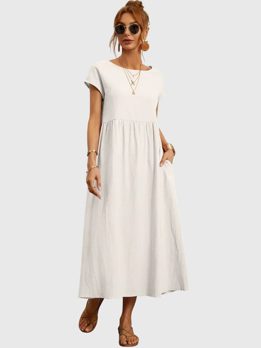 Giselle™ - Vestido casual con bolsillos