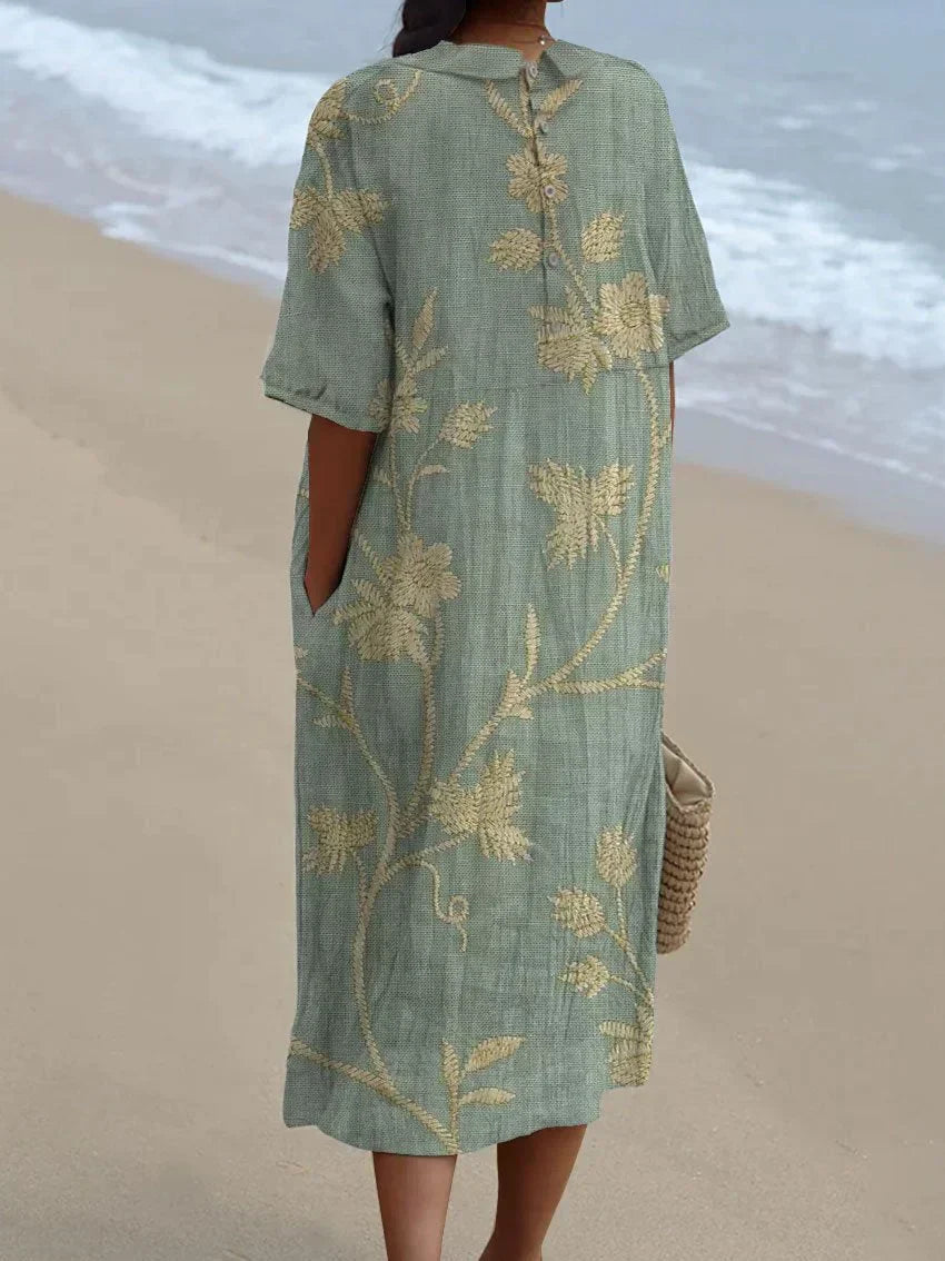 Vestido estampado brisa de verano